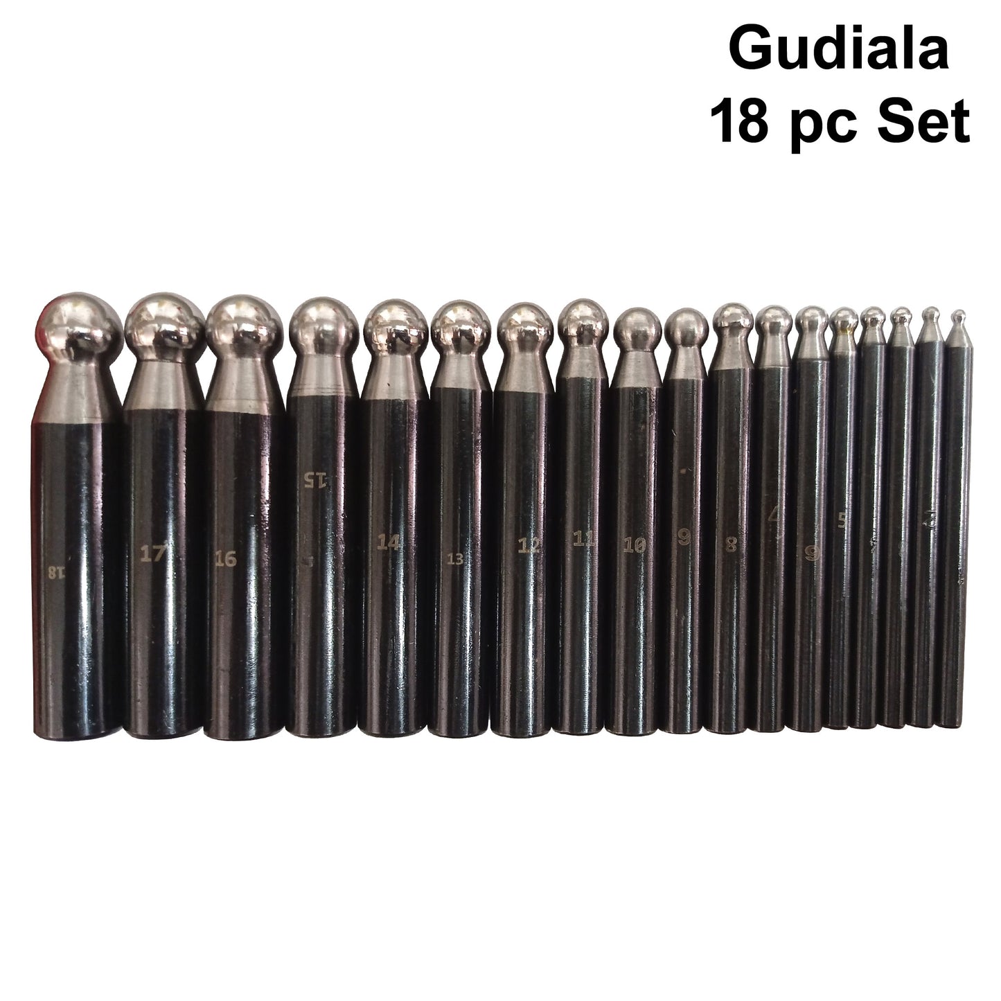 Gudiala Doming Punch Set With Temper Set Of 18 Pc