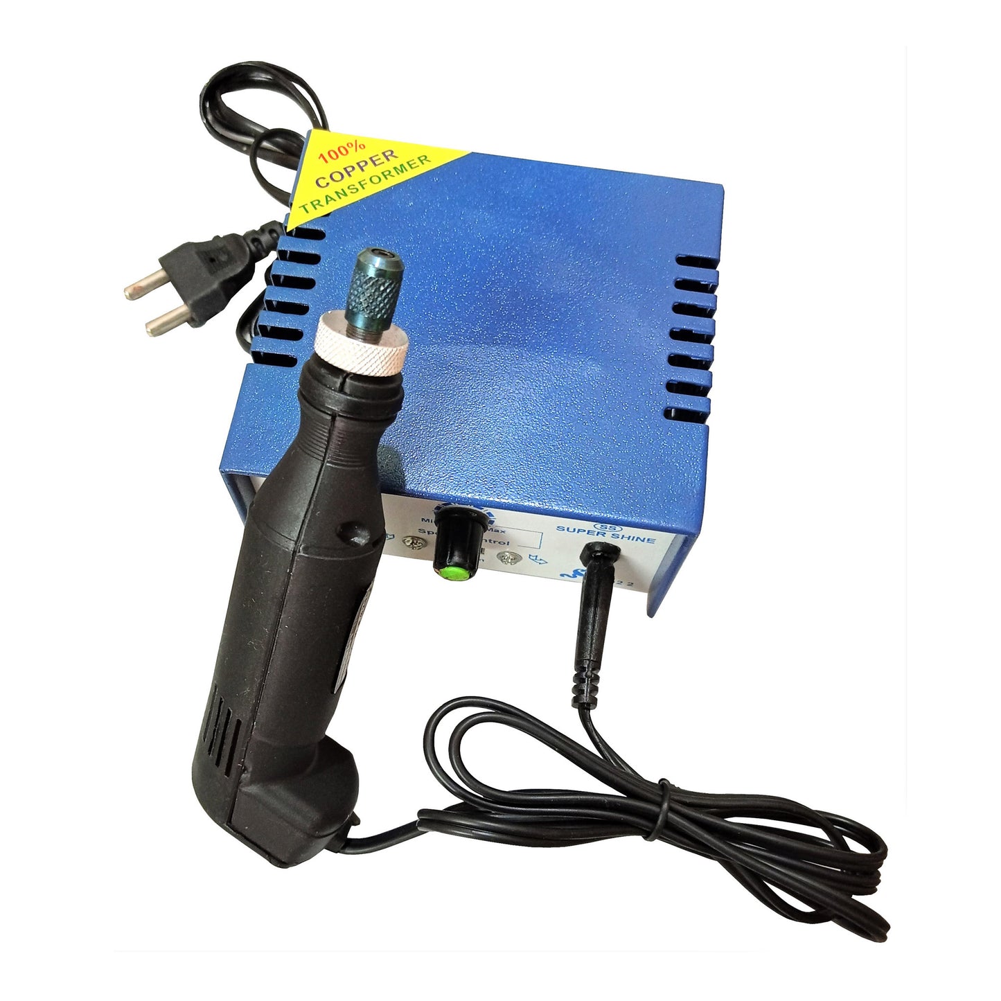 Minicraft Machine/Mini Drill Machine With 12V Speed And Direction Control Stabilizer Elimeter Box